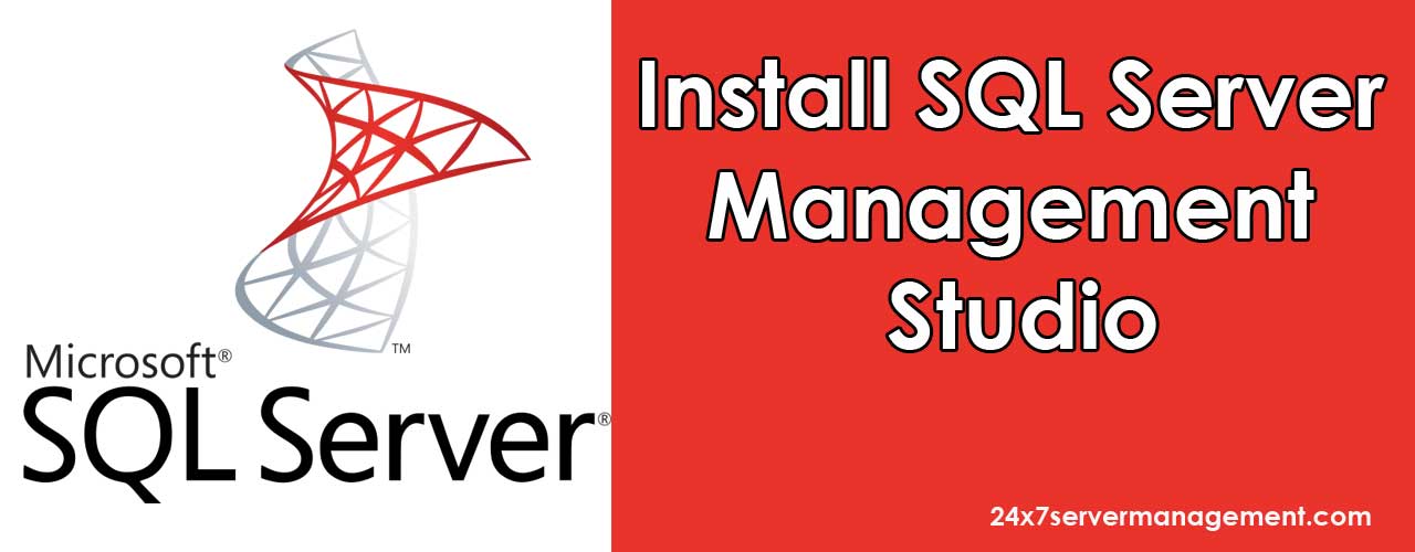 install sql server management studio