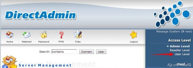 DirectAdmin Server Management