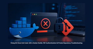Git clone exit code 128 in Docker